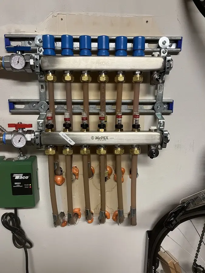 Plumber performing Leak Detection at a residential property in Gypsum